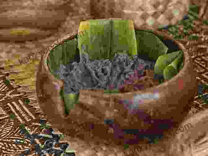 A Bowl Of Poi, A Traditional Hawaiian Dish Made From Mashed Taro Root The Most Famous Aloha Recipes: The Best Flavors Of The Hawaiian Cuisine Gathered In One Cookbook