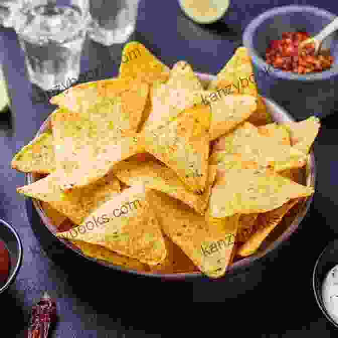 A Close Up Shot Of A Vibrant Spread Of Dips And Nachos, With Fresh Vegetables, Creamy Sauces, And Colorful Chips. Ah 365 Yummy Potluck Appetizer Recipes: Not Just A Yummy Potluck Appetizer Cookbook