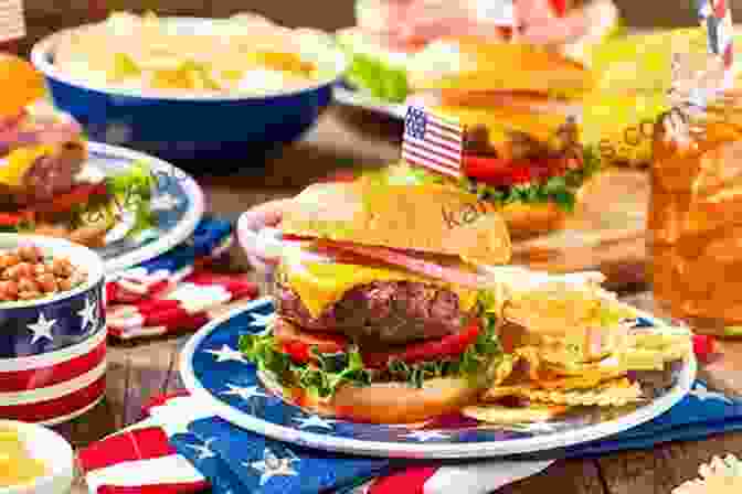 A Collection Of Classic American Comfort Foods, Including Burgers, Mashed Potatoes, And Chocolate Chip Cookies. 365 Unique American Recipes: An American Cookbook For All Generation