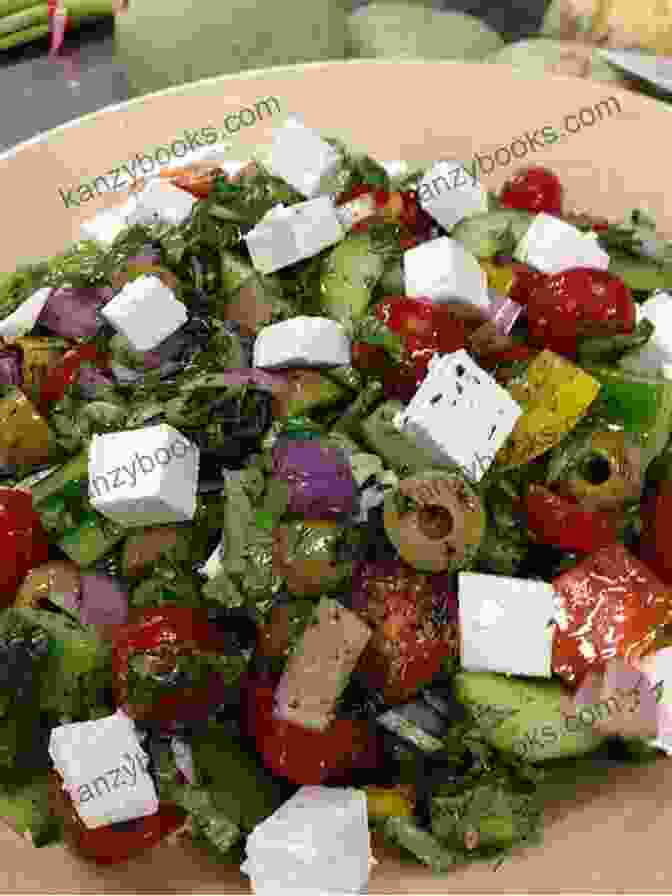 A Colorful Greek Salad With Feta Cheese And Olives Under The Olive Tree: Recipes From My Greek Kitchen