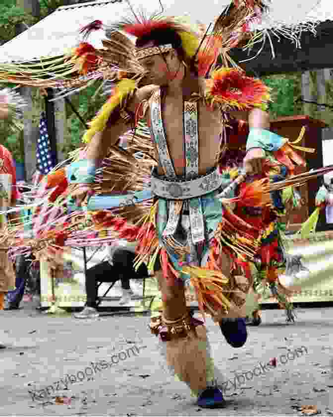 A Colorful Illustration Depicts Children In Traditional Native American Attire Dancing At A Powwow. Powwow Day Traci Sorell
