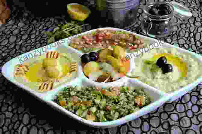 A Colorful Platter Of Arabic Appetizers The Cuisine Of The Uae: Local Arabic Traditional Recipes For All Daily Meals