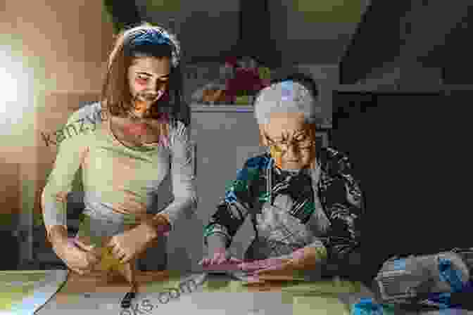 A Grandmother Passing Down A Handwritten Family Recipe To Her Granddaughter Handwritten Family Recipes From Rugged Dad Appetizers: Recipes Passed Down Generations From Our Family To Yours (Pantry Diving Recipes And More Food Stuff )