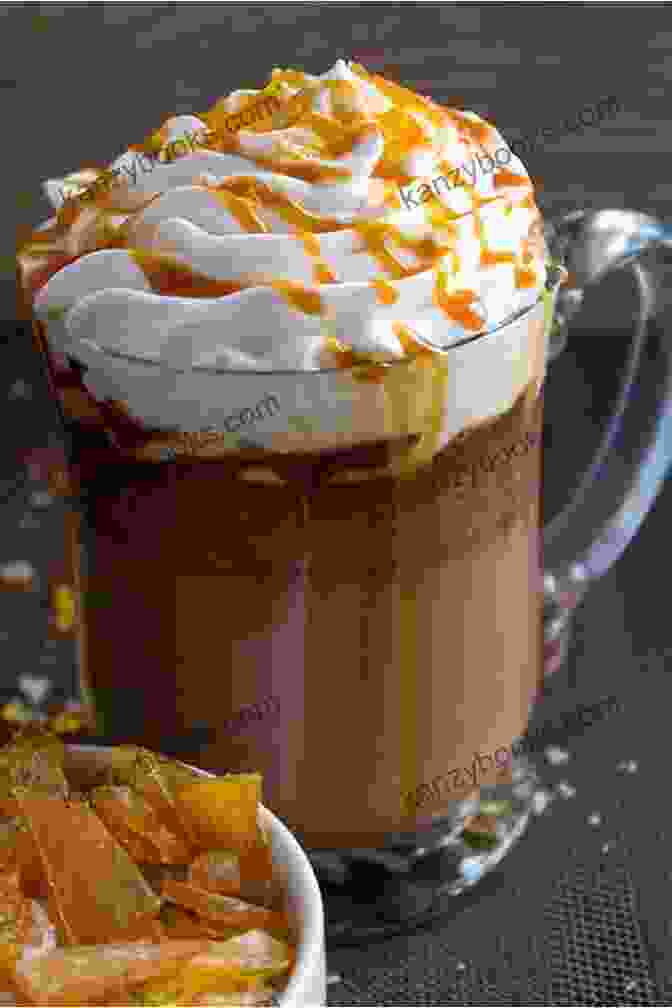 A Luscious Cup Of Salted Caramel Hot Chocolate, Drizzled With Salted Caramel Sauce The Ultimate Hot Chocolate Recipe Book: Discover A Wide Variety Of Delicious Hot Chocolate Recipes