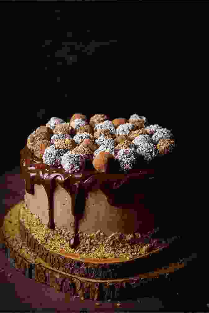 A Luxurious Chocolate Truffle Cake Adorned With Chocolate Ganache Savory Valentine S Day Cakes: Sweet Cakes Recipes Ideas: Valentine S Day Cake Recipes