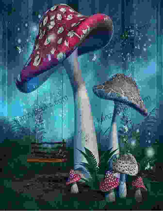 A Painting Of A Fairy Sitting On A Mushroom In A Forest Encyclopedia Of Fairies In World Folklore And Mythology