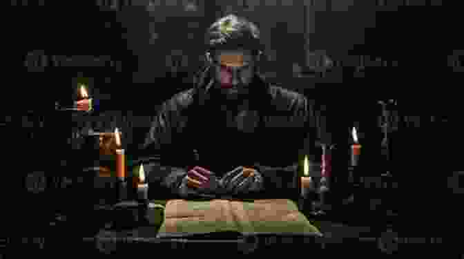 A Person Performing A Ritual In A Dimly Lit Room, Surrounded By Candles And Crystals. Modern Witchcraft Guide For Beginners: A Complete Step By Step Guide Of Rituals Magick And Spells That Will Unlock Your Spiritual Strength And Make You Become A Real Witch