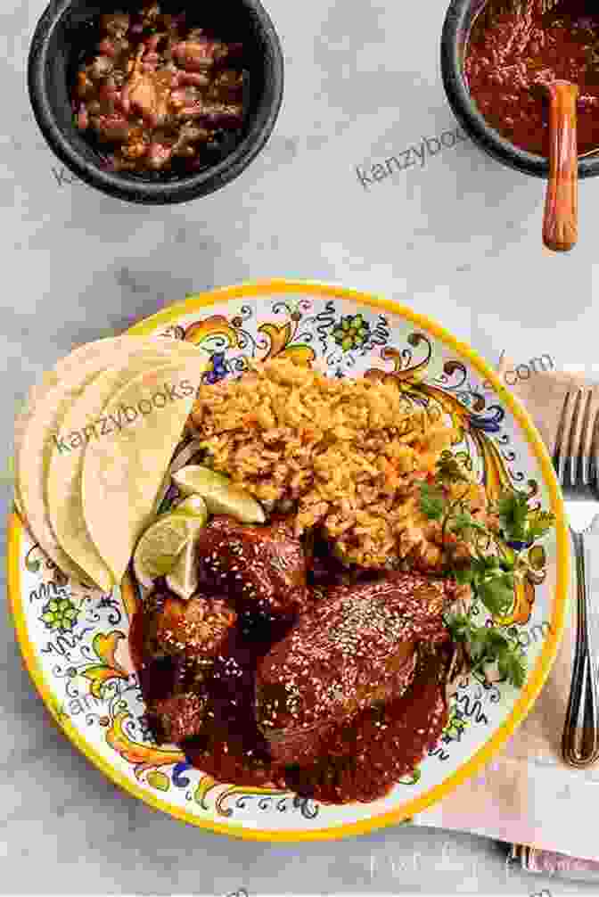 A Photo Of A Plate Of Mole Oaxaca With Pork Amazing Mexican Mole: Best Mole Sauce Recipes For Every Occasion