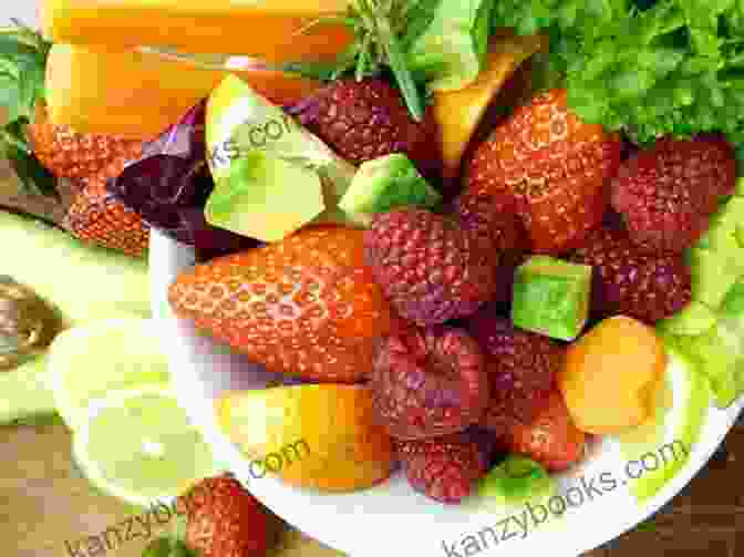 A Plate Of Colorful Fruits And Vegetables, Promoting A Healthy Immune System Home Massage: Transforming Family Life Through The Healing Power Of Touch: Reduce Stress Strengthen Your Immune System Bond With Your Partner Family Incl Baby Massage