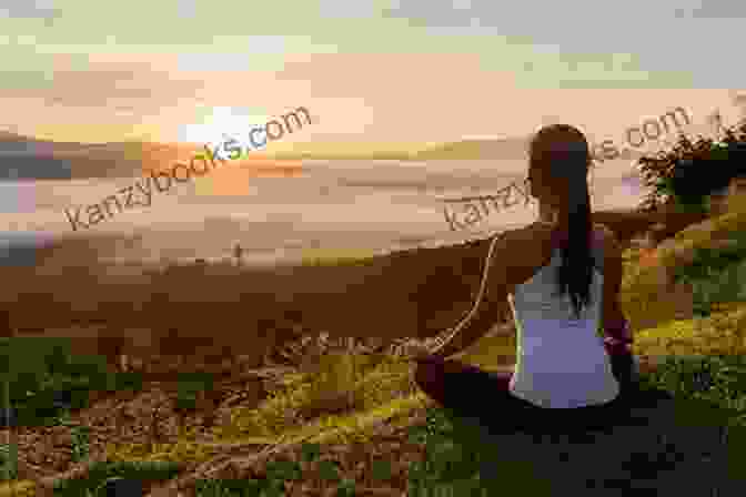 A Serene Woman Meditating In A Peaceful Garden, Surrounded By Nature, Representing The Journey Of Self Care And Inner Peace. Clean Mind Clean Body: A 28 Day Plan For Physical Mental And Spiritual Self Care