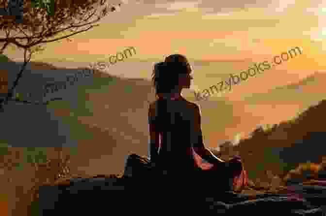 A Serene Woman Meditating In Lotus Position On A Mountaintop, With A Golden Aura Surrounding Her Sadhana: The Path To Enlightenment (Yoga The Sacred Science 2)