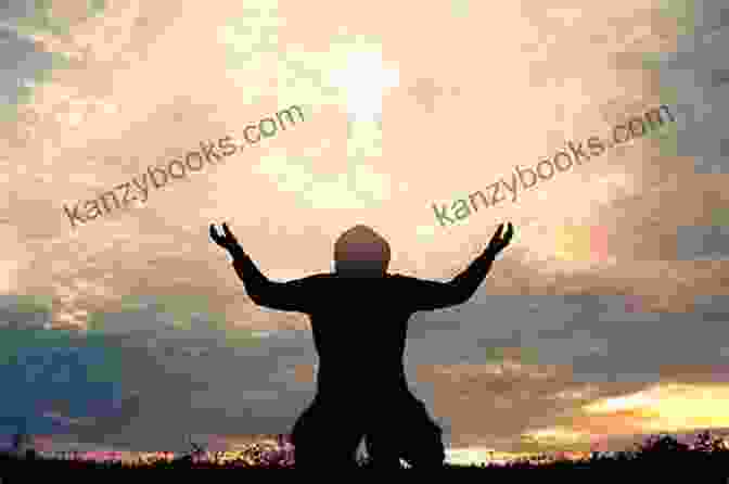 A Silhouette Of A Person Praying, Representing The Nature Of God Wisdom From Islam And Sikhism