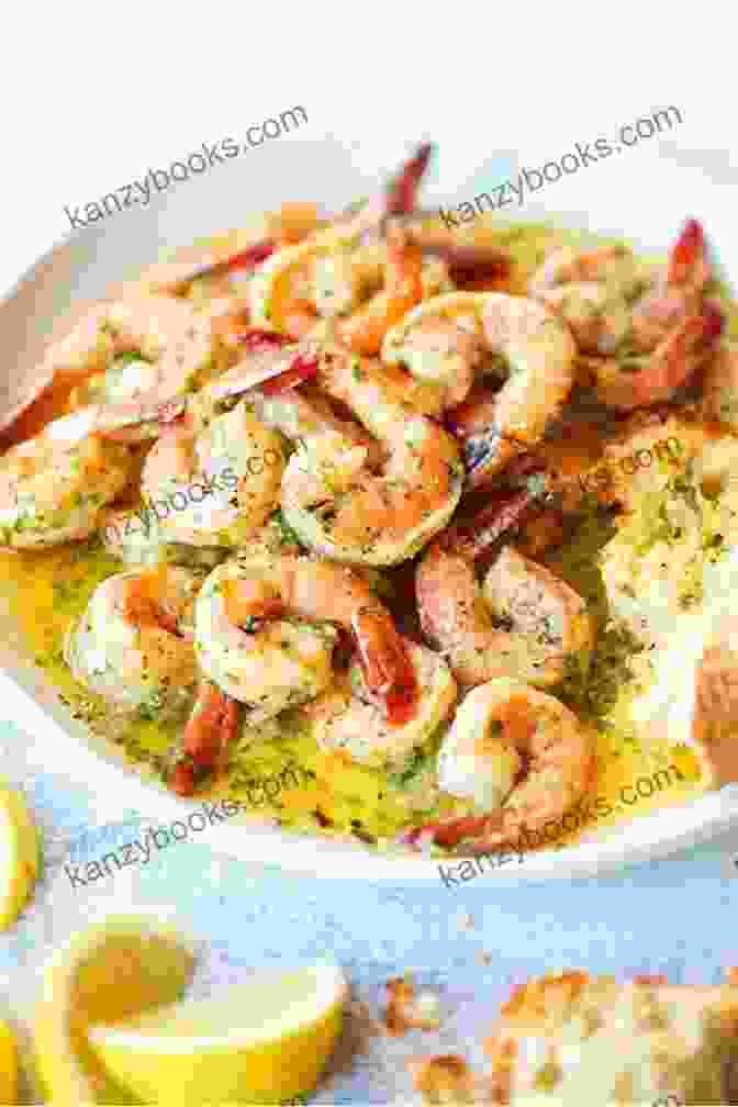 A Tantalizing Image Of 'Garlic Butter Shrimp Scampi', Showcasing The Succulent Shrimp Enveloped In A Rich And Flavorful Sauce. Everything Shrimps: The Easy Guide For Seafood Lovers To Shrimp Recipes A Cookbook