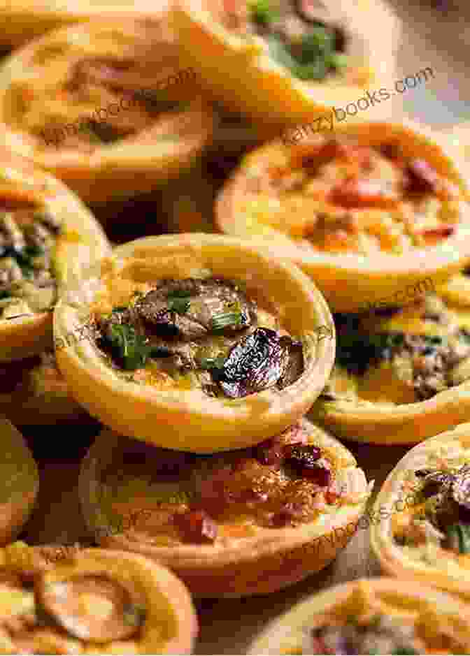 A Tantalizing Spread Of Miniature Quiches And Savory Canapes, Perfect For Any Occasion. Sushi Lover S Cookbook: Easy To Prepare Recipes For Every Occasion