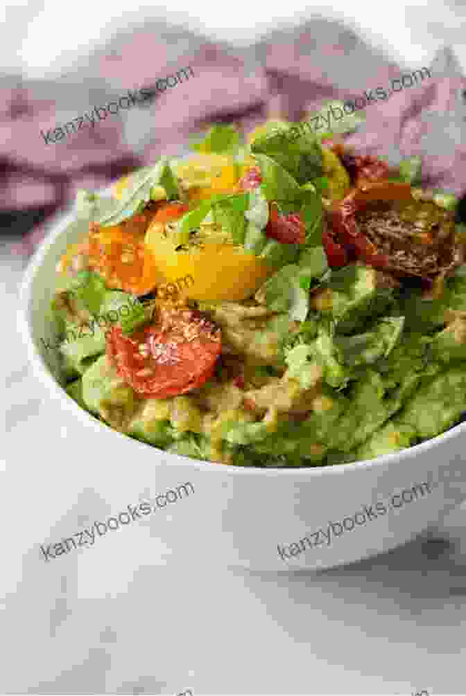 A Vibrant And Colorful Bowl Of Roasted Tomato Guacamole With Visible Roasted Tomato Chunks. Collection Of The Yummiest Guacamole Recipes: The Best Dips Straight From Avocado Heaven