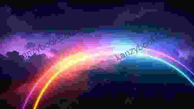 A Vibrant Rainbow Arching Across A Blue Sky Rainbow Rainbow In The Sky