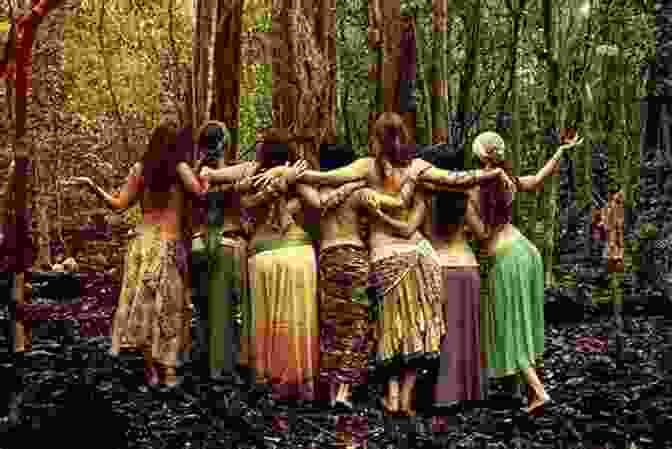A Woman Surrounded By Nature, Performing A Healing Ritual Healing And Witchcraft In A Conformist World