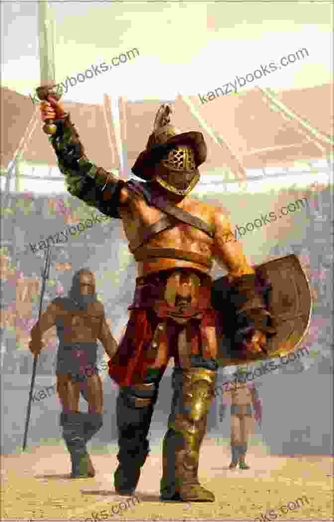 An Epic Image Of A Gladiator Standing Victorious In The Arena, His Sword Raised In Triumph. Gladiator Fight For Freedom Simon Scarrow
