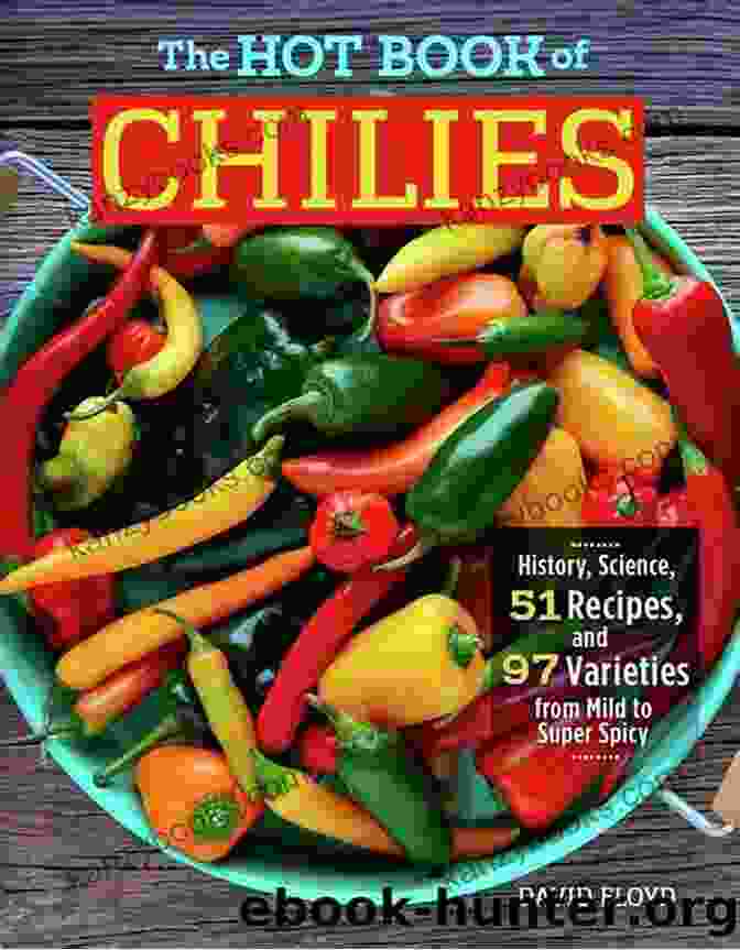 Chilies For Fun Cookbook Cover Featuring A Vibrant Array Of Colorful Chilies Chilies For Fun Cookbook Valerie Ferguson