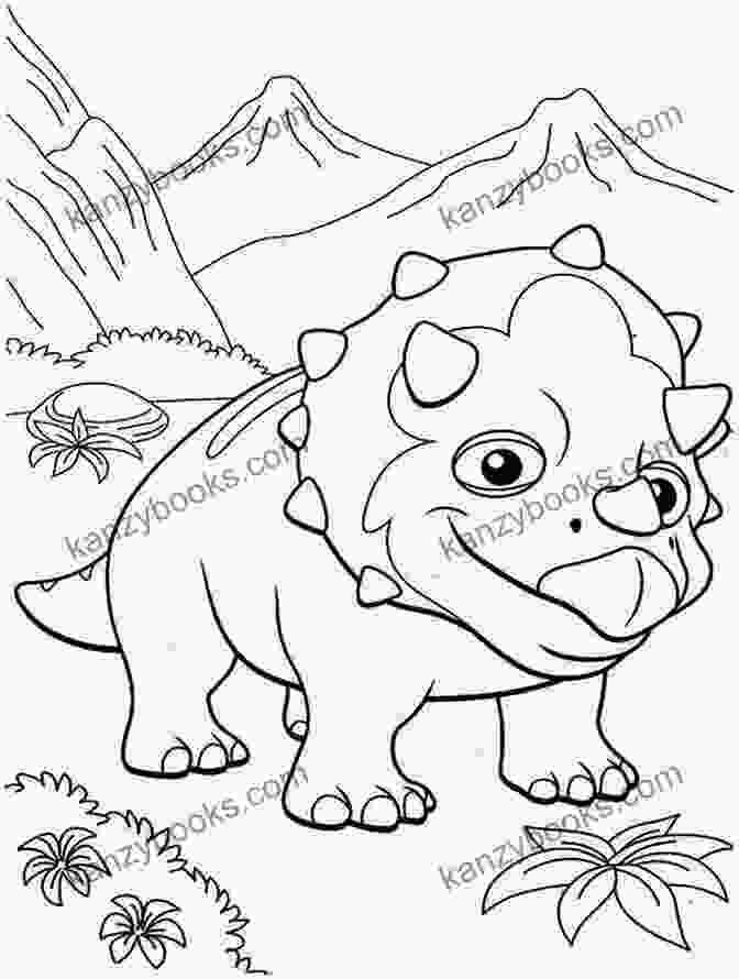 Colorful Dinosaur Coloring Page I Spy Valentine S Day: A Fun Coloring And Guessing Game For Little Kids Toddler And Preschool Ages 2 5 4 8 Interactive Love Picture
