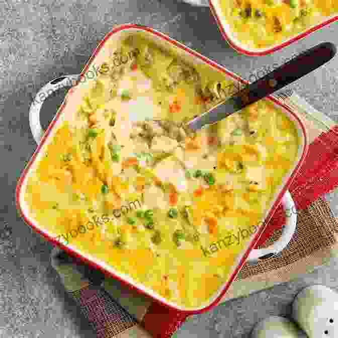 Creamy Chicken Casserole With A Golden Brown Crust Bubbling In A Casserole Dish Easy Delicious Chicken Recipes: 3