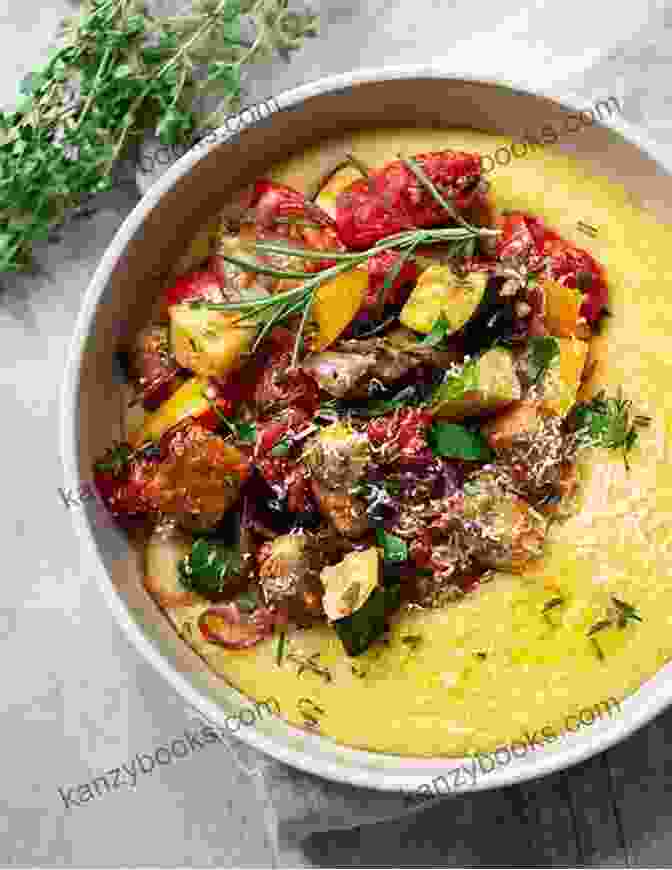 Creamy Polenta With Grilled Vegetables And Parmesan Healthy Cookbook: Top 50 Healthy Recipes That Help You Lose Weight Without Trying