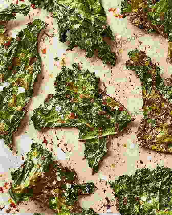 Crispy And Flavorful Homemade Kale Chips, A Healthy And Satisfying Snack. The Top Chosen Appetizers Snacks Recipes: The Healthy Alternative To Tasty Snacks