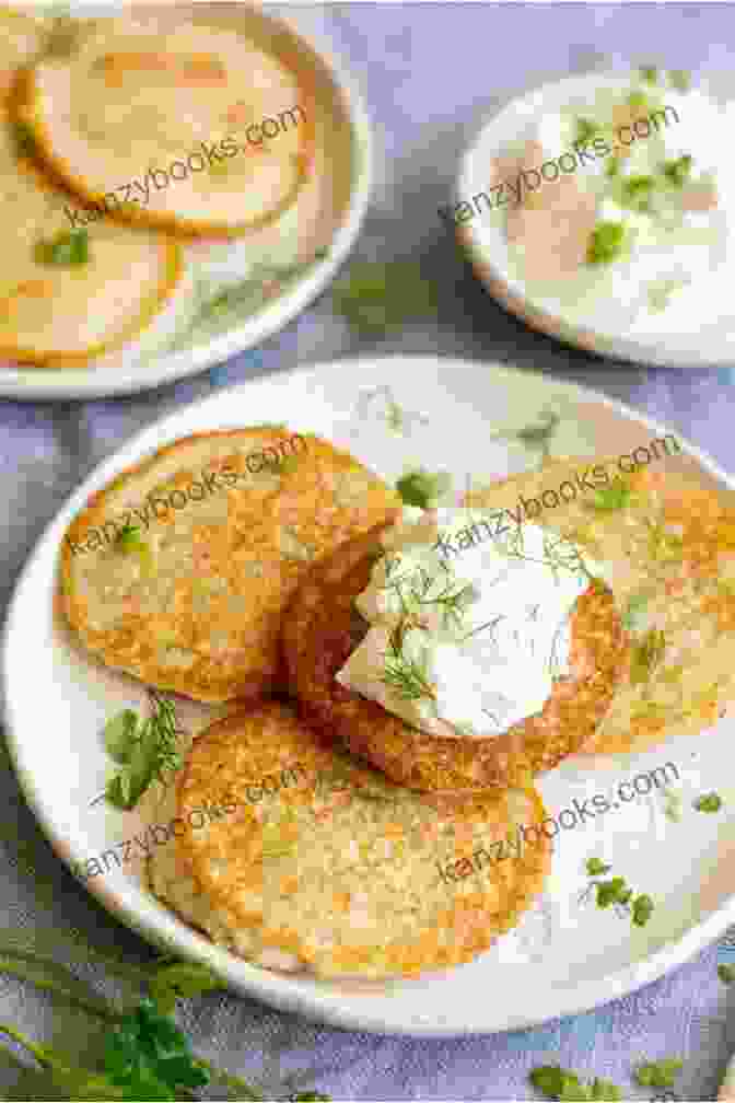 Crispy Potato Pancakes With A Soft And Fluffy Interior Potato Recipes #1 With Photos The Best Potato Side Dish Recipes On Earth : From Beginners To The Advanced (Kiss)