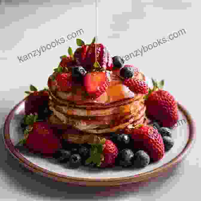 Fluffy Stack Of Quark Pancakes With Honey And Berries Quark The Ultimate Guide And Cookbook