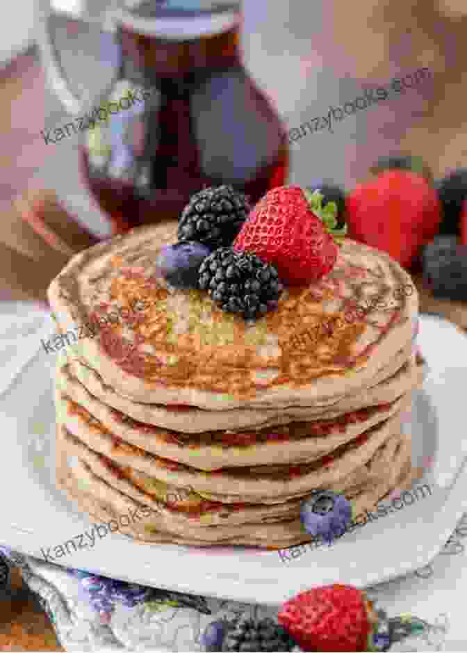 Fluffy Whole Wheat Pancakes With Berry Compote Healthy Cookbook: Top 50 Healthy Recipes That Help You Lose Weight Without Trying