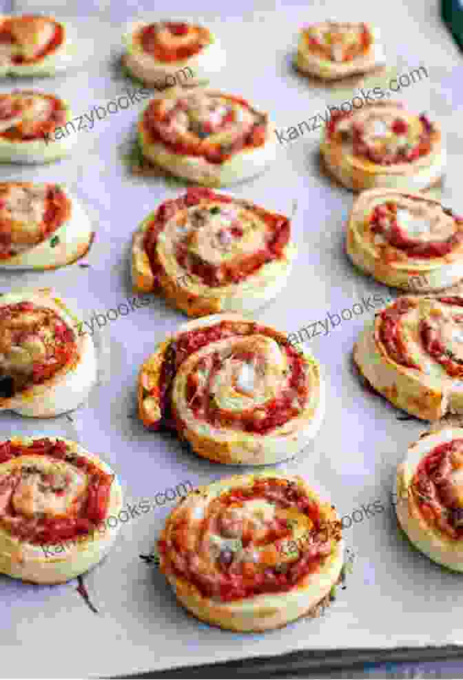 Homemade Pizza Rolls With Pepperoni And Mozzarella Afternoon Tea At Home: Deliciously Indulgent Recipes For Sandwiches Savouries Scones Cakes And Other Fancies