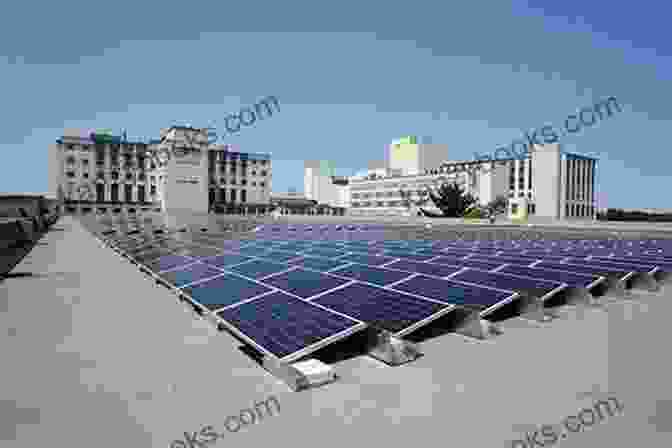 Image Of A Solar Panel Array On A Hospital Roof Smart Hospitals : Technology Talents And Transformation