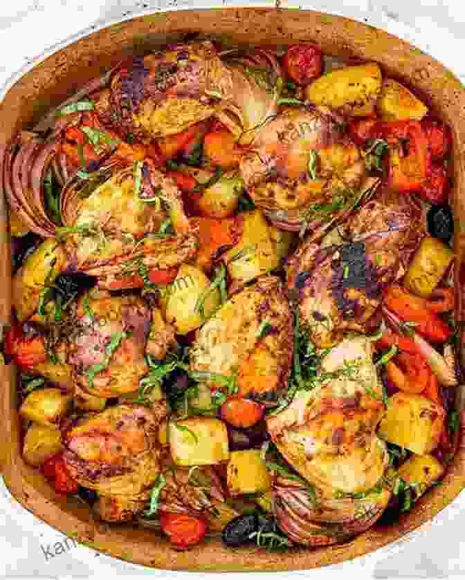 Image Of A Succulent Roasted Chicken With Vegetables The Most Amazing Food Wine Annual Cookbook 2024: 680+ Of The Year S Best Recipes From Chefs Around The World