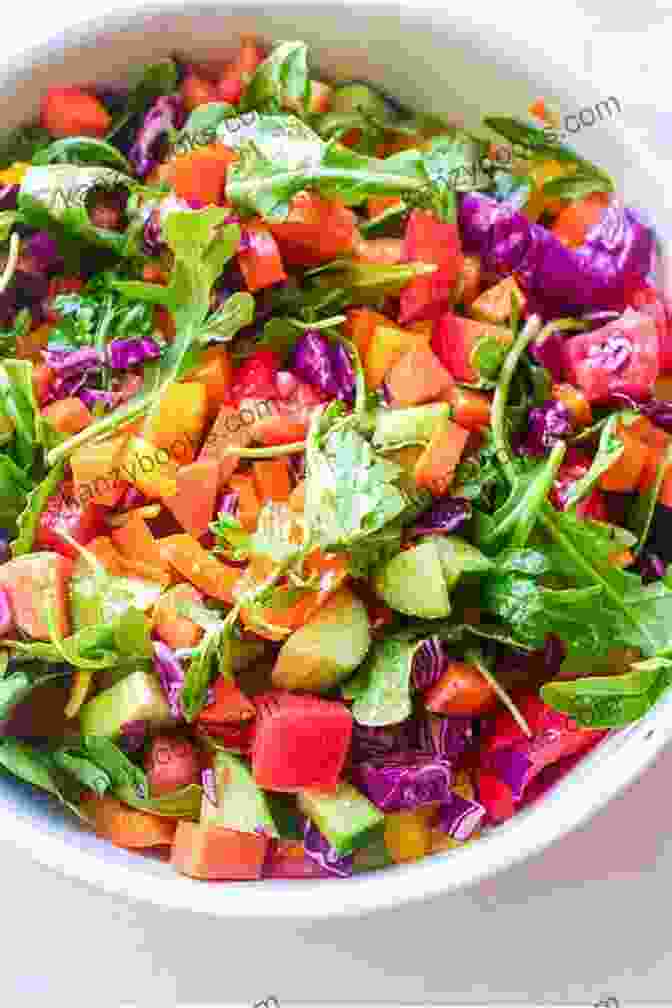 Image Of A Vibrant And Colorful Vegetarian Salad The Most Amazing Food Wine Annual Cookbook 2024: 680+ Of The Year S Best Recipes From Chefs Around The World