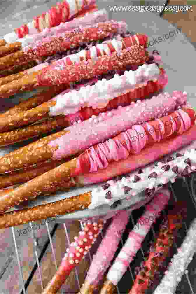 Image Of Colorful, Decorated Sweet Pretzels Pretzels At Home : Delicious Pretzel Variations For You To Try