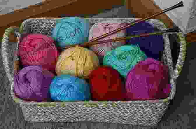 Image Of Colorful Knitted Items, Yarn, And Needles, Symbolizing The Vibrant Expression Of Creativity Through Knitting. The Knit Vibe: A Knitter S Guide To Creativity Community And Well Being For Mind Body Soul