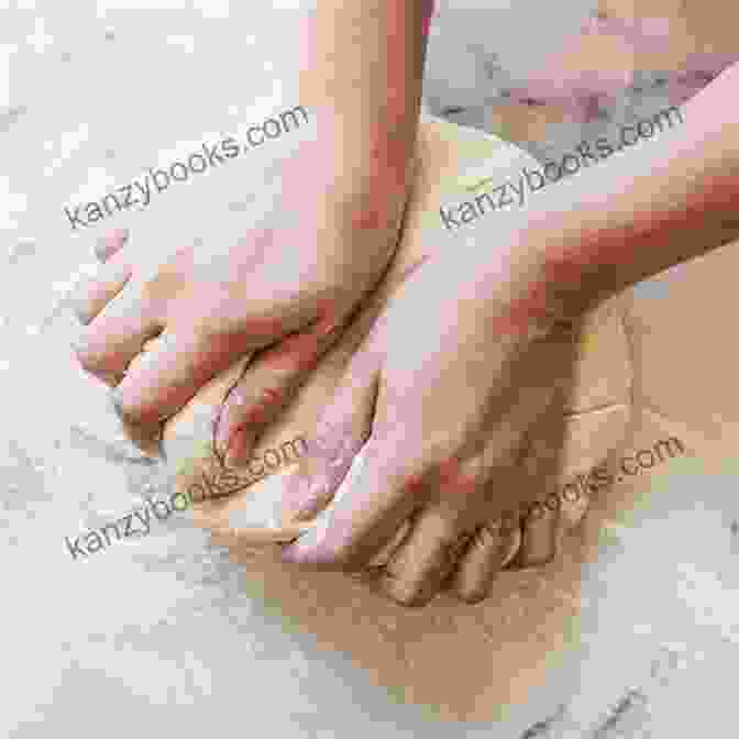 Image Of Hands Kneading Dough, Surrounded By Loaves Of Bread The Ultimate Bread Machine Cookbook: 450 Fuss Free Recipes For Making Delicious Homemade Bread