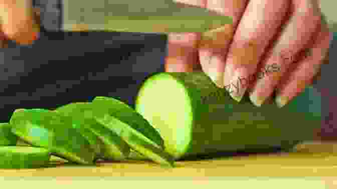 Image Of Hands Slicing Cucumbers For Pickling Pickles Relishes And More : Delicious Pickled Recipes For You To Try