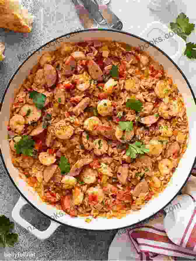Jambalaya, A Flavorful Rice Dish Yummy Cajun Recipes: How To Cook Classic And Refreshing Cajun Cuisine