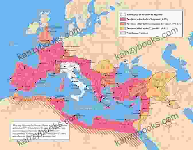 Map Showing The Expansion Of The Roman Empire From Its Origins In Italy To Its Greatest Extent Under Trajan. Limits Of Empire: Rome S BFree Downloads