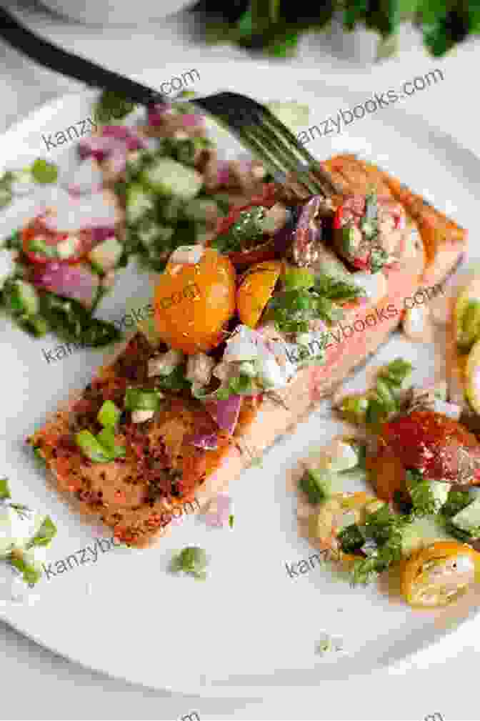 Mediterranean Style Salmon With Lemon And Herbs Healthy Cookbook: Top 50 Healthy Recipes That Help You Lose Weight Without Trying