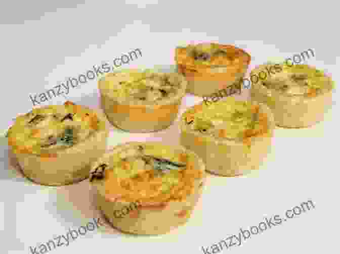 Mini Quiches With Spinach, Feta, And Sun Dried Tomatoes Afternoon Tea At Home: Deliciously Indulgent Recipes For Sandwiches Savouries Scones Cakes And Other Fancies
