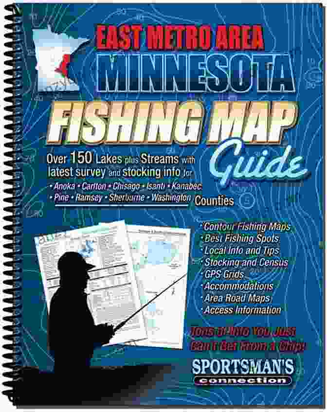 Minnesota East Metro Area Fishing Map Guide Detailed Map Showcasing Fishing Locations, Fish Species, And More Minnesota East Metro Area Fishing Map Guide