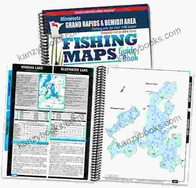 Minnesota Grand Rapids Bemidji Area Fishing Map Guide