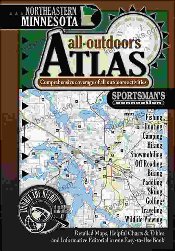 North Shore Map Northeastern Minnesota All Outdoors Atlas Field Guide