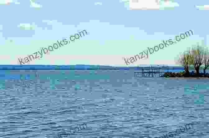 Panoramic View Of Lake Winnebago, Capturing Its Expansive Size And Serene Atmosphere. Central Northeast Wisconsin Fishing Map Guide