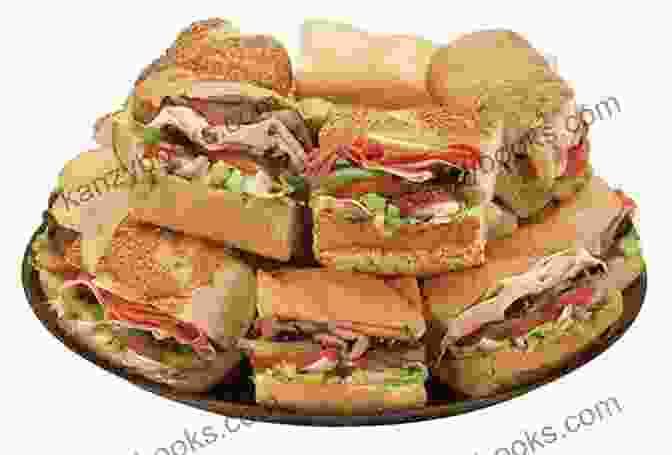Photo Of A Platter Filled With An Assortment Of Beef Sandwiches, Highlighting The Diverse Flavors And Textures Represented In The Cookbook 123 Easy Beef Sandwich Recipes: Save Your Cooking Moments With Easy Beef Sandwich Cookbook