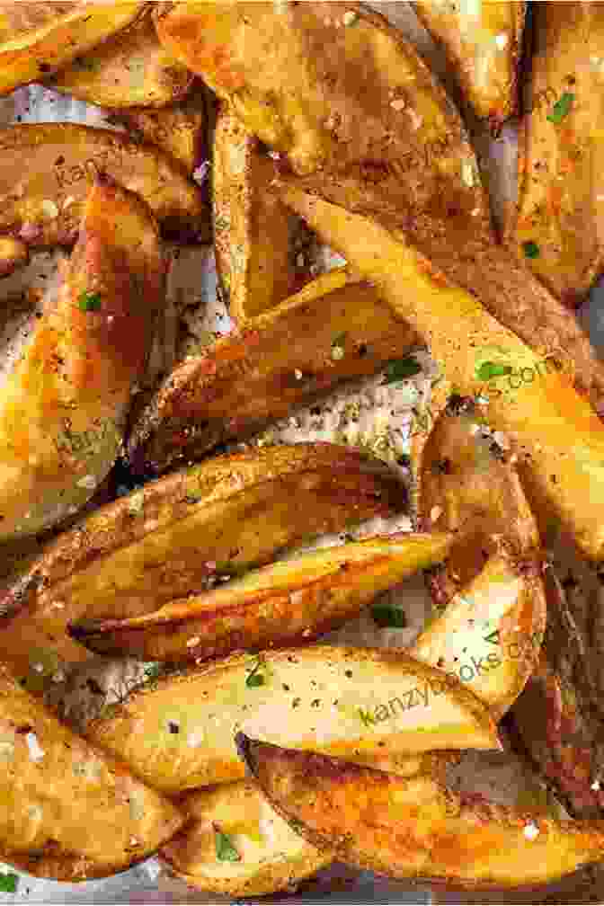 Seasoned Potato Wedges With A Golden Brown Crust Potato Recipes #1 With Photos The Best Potato Side Dish Recipes On Earth : From Beginners To The Advanced (Kiss)