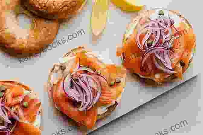 Smoked Salmon Bagel With Capers And Cream Cheese Afternoon Tea At Home: Deliciously Indulgent Recipes For Sandwiches Savouries Scones Cakes And Other Fancies