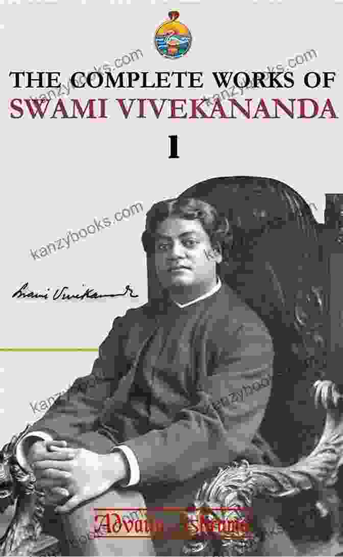 The Complete Works Of Swami Vivekananda Volume Set On A Wooden Table With A Vase Of Flowers The Complete Works Of Swami Vivekananda (Volume 4)